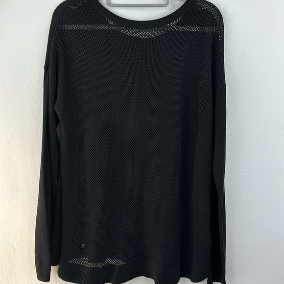 Lululemon Athletica Well Being Knit Mesh Back Sweater - Picture 7 of 11